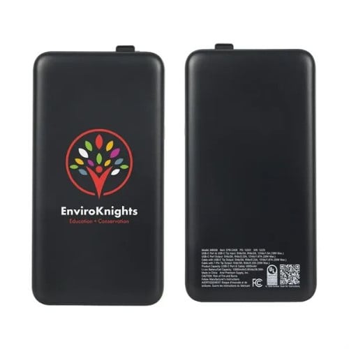 Cavalier 10000mAh 20W PD UL Listed Power Bank with Retractab