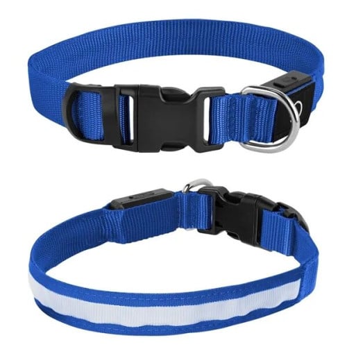 Light Up Rechargable Pet Collar - Medium