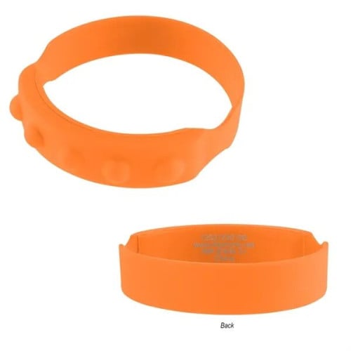 Push Pop Recycled Silicone Wristband