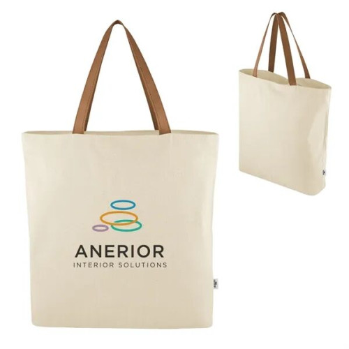 Larchmont 9 Oz. Recycled Cotton Canvas Tote Bag