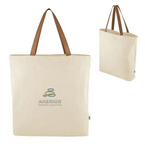 Larchmont 9 Oz. Recycled Cotton Canvas Tote Bag