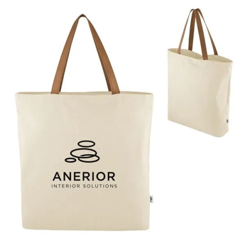 Larchmont 9 Oz. Recycled Cotton Canvas Tote Bag