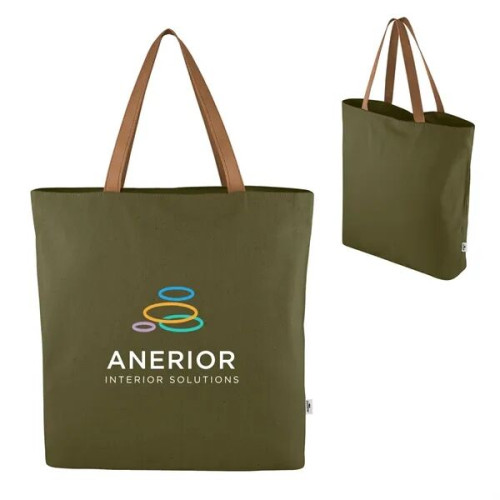Larchmont 9 Oz. Recycled Cotton Canvas Tote Bag