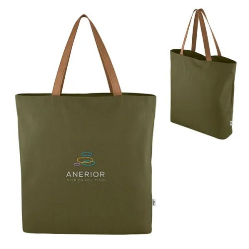 Larchmont 9 Oz. Recycled Cotton Canvas Tote Bag