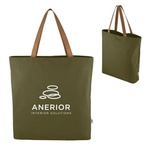 Larchmont 9 Oz. Recycled Cotton Canvas Tote Bag