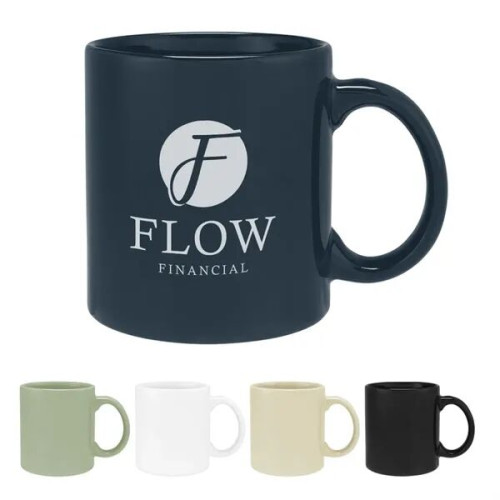 20 Oz. Grant Stoneware Mug with C-Handle