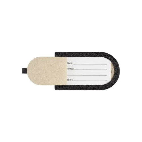 Leeman Pebble Grain AirTag Luggage Tag