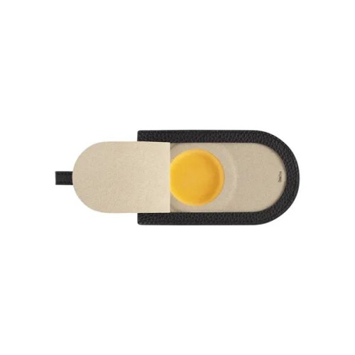 Leeman Pebble Grain AirTag Luggage Tag