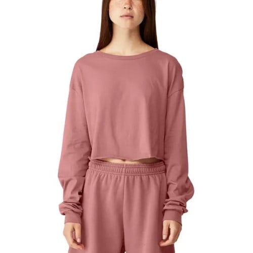 Bella Canvas Ladies' Cropped Long Sleeve Shirt