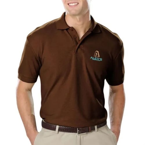 Blue Generation Men's Value Soft Touch Polo Shirts