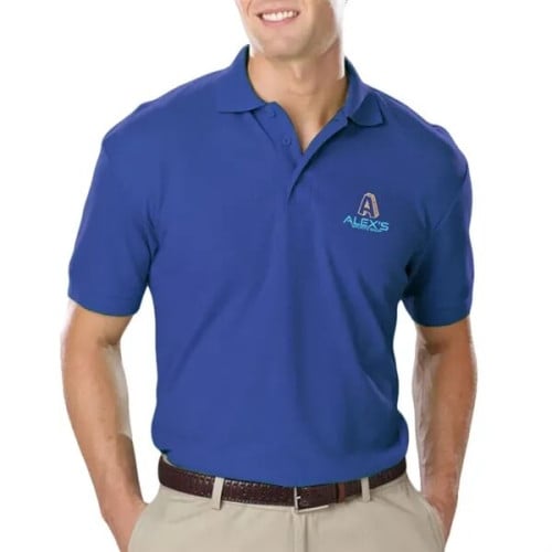 Blue Generation Men's Value Soft Touch Polo Shirts