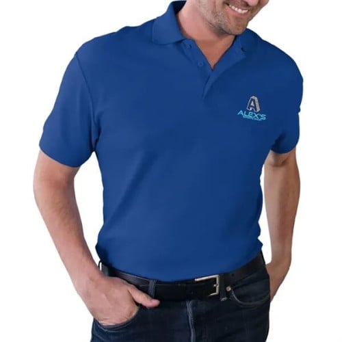Blue Generation Men's Value Soft Touch Polo Shirts