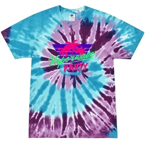 Adult 5.4 oz. Cotton Tie Dye T-Shirts