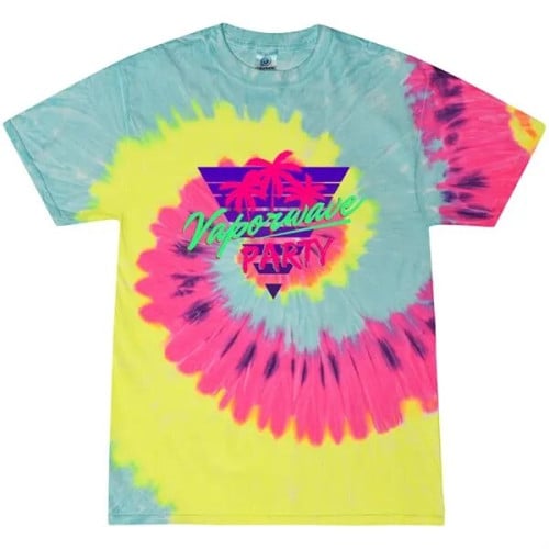 Adult 5.4 oz. Cotton Tie Dye T-Shirts