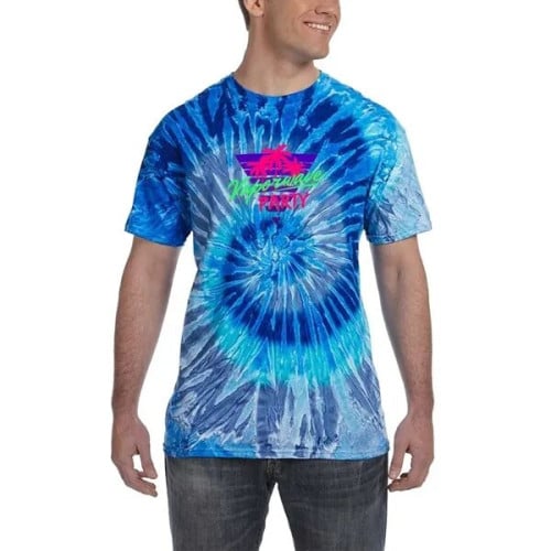 Adult 5.4 oz. Cotton Tie Dye T-Shirts