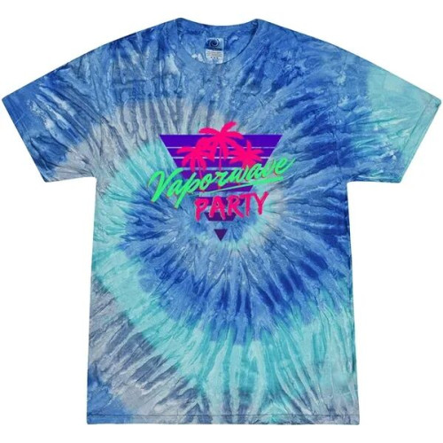 Adult 5.4 oz. Cotton Tie Dye T-Shirts