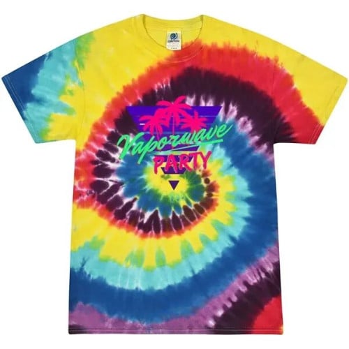 Adult 5.4 oz. Cotton Tie Dye T-Shirts