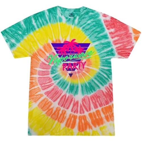 Adult 5.4 oz. Cotton Tie Dye T-Shirts