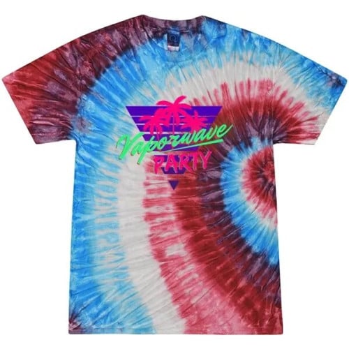 Adult 5.4 oz. Cotton Tie Dye T-Shirts