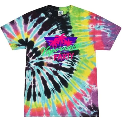 Adult 5.4 oz. Cotton Tie Dye T-Shirts