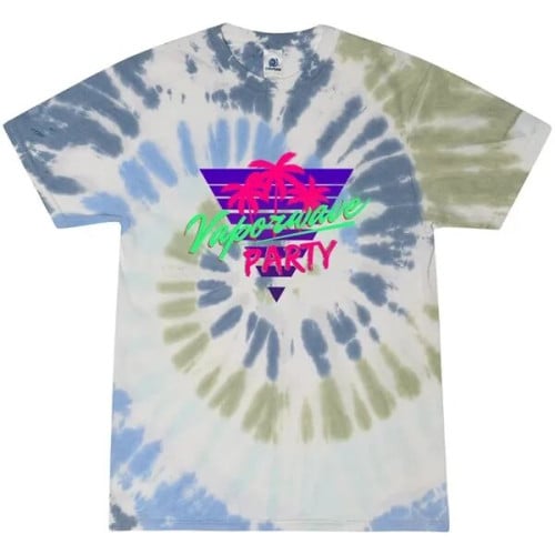 Adult 5.4 oz. Cotton Tie Dye T-Shirts