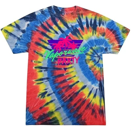 Adult 5.4 oz. Cotton Tie Dye T-Shirts