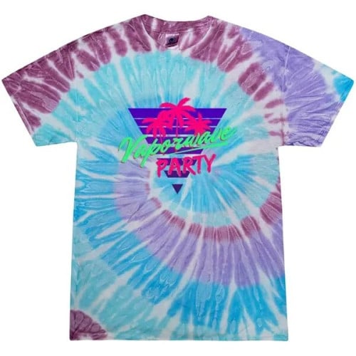 Adult 5.4 oz. Cotton Tie Dye T-Shirts