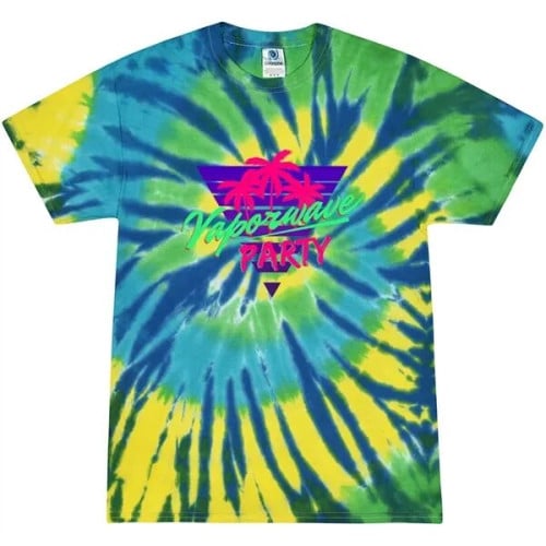 Adult 5.4 oz. Cotton Tie Dye T-Shirts