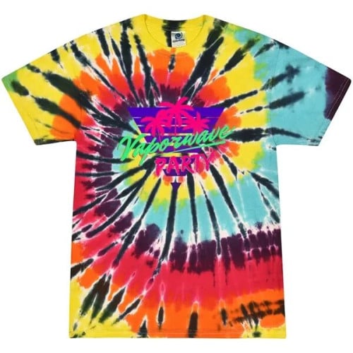 Adult 5.4 oz. Cotton Tie Dye T-Shirts