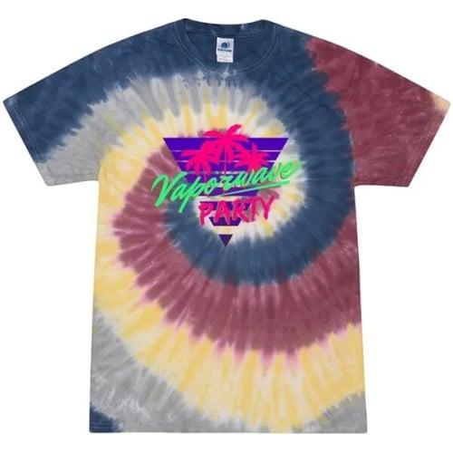 Adult 5.4 oz. Cotton Tie Dye T-Shirts