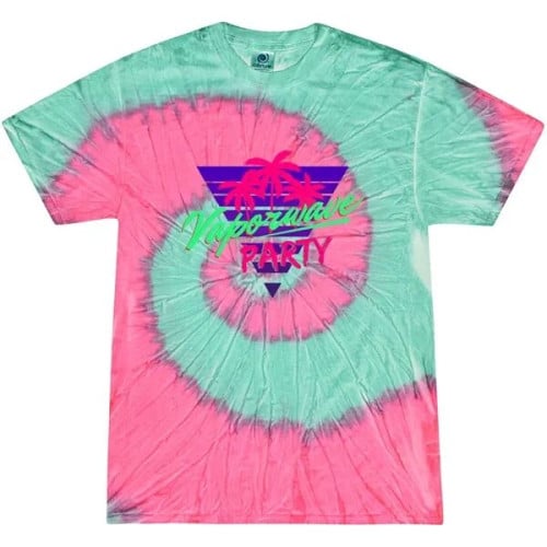 Adult 5.4 oz. Cotton Tie Dye T-Shirts