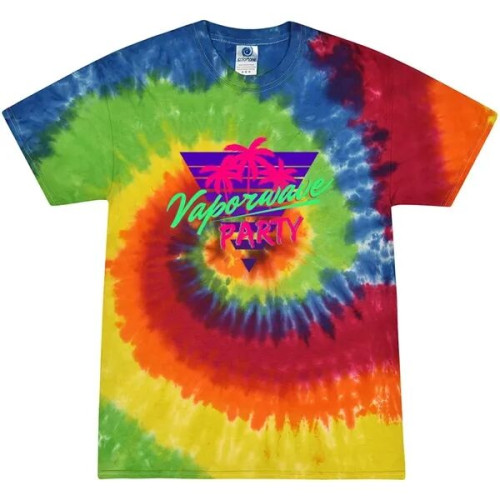 Adult 5.4 oz. Cotton Tie Dye T-Shirts