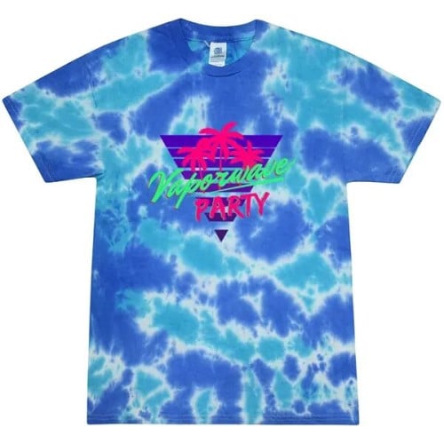 Adult 5.4 oz. Cotton Tie Dye T-Shirts