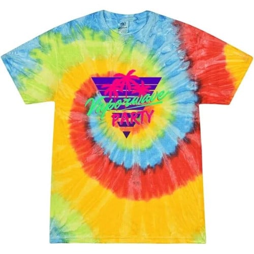 Adult 5.4 oz. Cotton Tie Dye T-Shirts