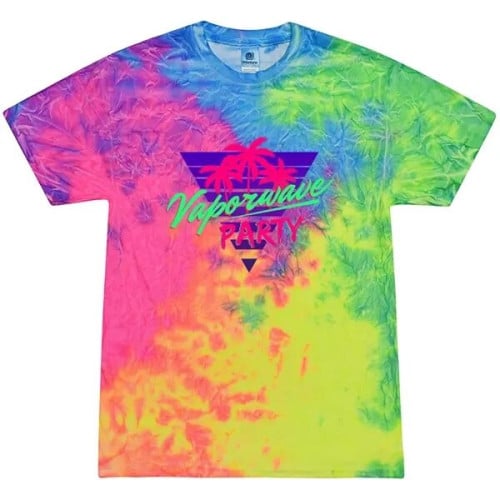 Adult 5.4 oz. Cotton Tie Dye T-Shirts