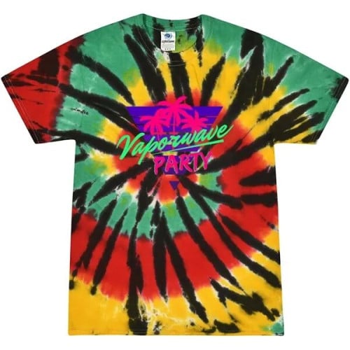 Adult 5.4 oz. Cotton Tie Dye T-Shirts