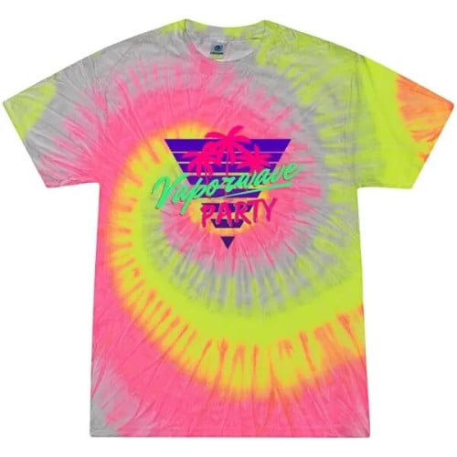 Adult 5.4 oz. Cotton Tie Dye T-Shirts
