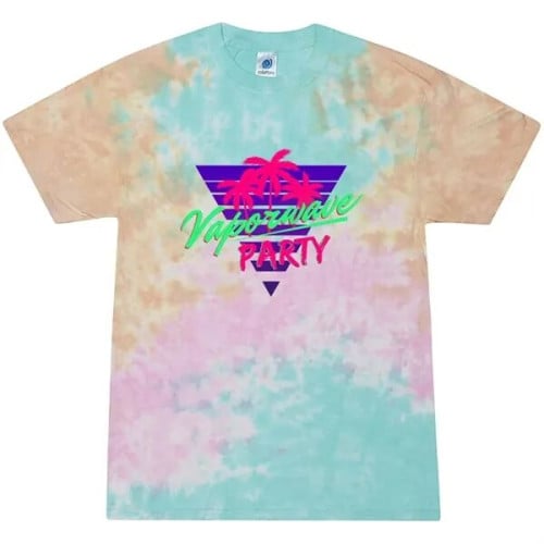 Adult 5.4 oz. Cotton Tie Dye T-Shirts
