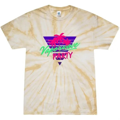 Adult 5.4 oz. Cotton Tie Dye T-Shirts