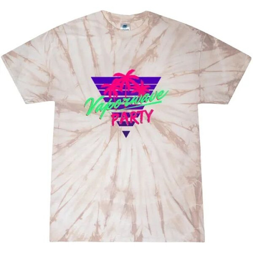 Adult 5.4 oz. Cotton Tie Dye T-Shirts