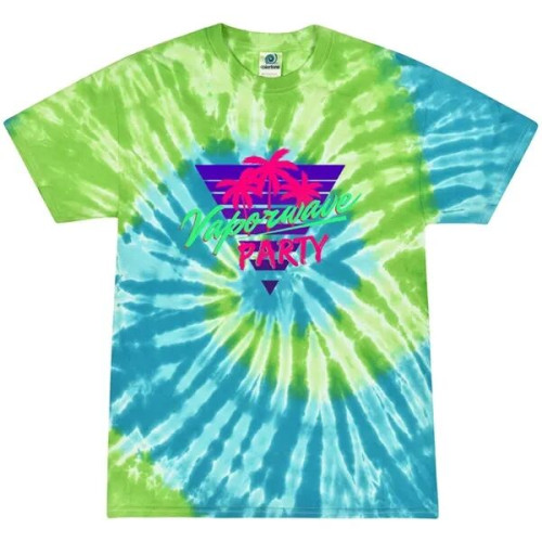 Adult 5.4 oz. Cotton Tie Dye T-Shirts