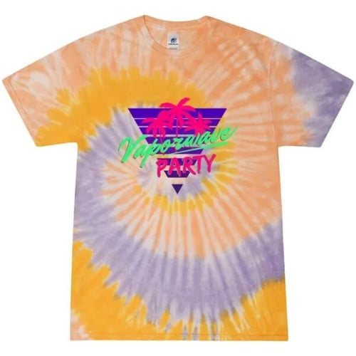 Adult 5.4 oz. Cotton Tie Dye T-Shirts