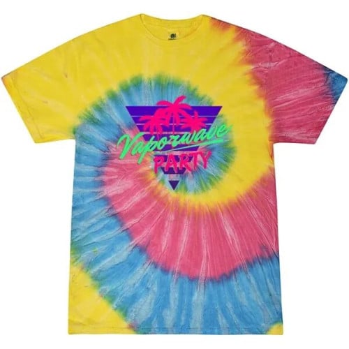 Adult 5.4 oz. Cotton Tie Dye T-Shirts