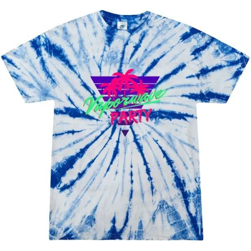 Adult 5.4 oz. Cotton Tie Dye T-Shirts