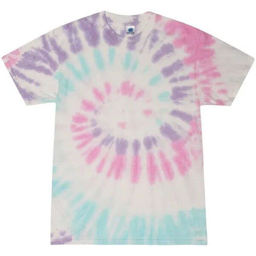 Adult 5.4 oz. Cotton Tie Dye T-Shirts