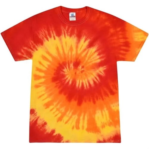 Adult 5.4 oz. Cotton Tie Dye T-Shirts
