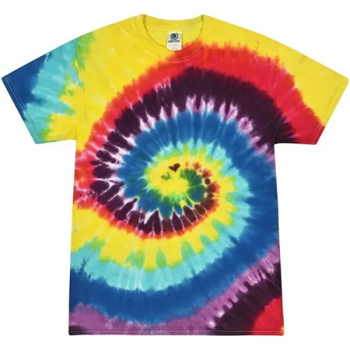 Adult 5.4 oz. Cotton Tie Dye T-Shirts