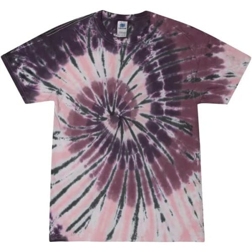 Adult 5.4 oz. Cotton Tie Dye T-Shirts
