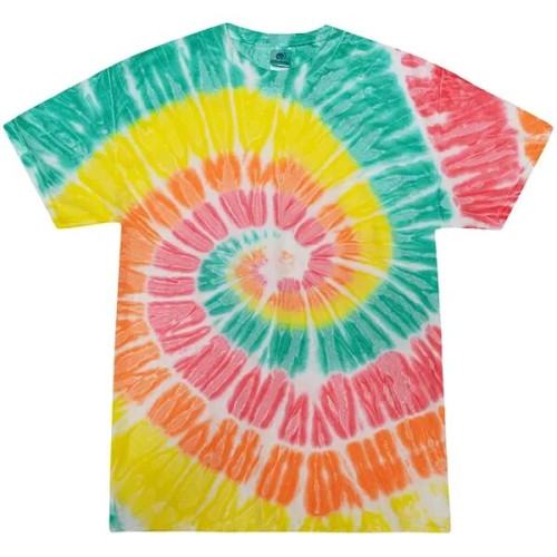 Adult 5.4 oz. Cotton Tie Dye T-Shirts