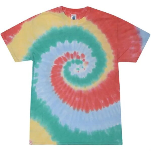 Adult 5.4 oz. Cotton Tie Dye T-Shirts